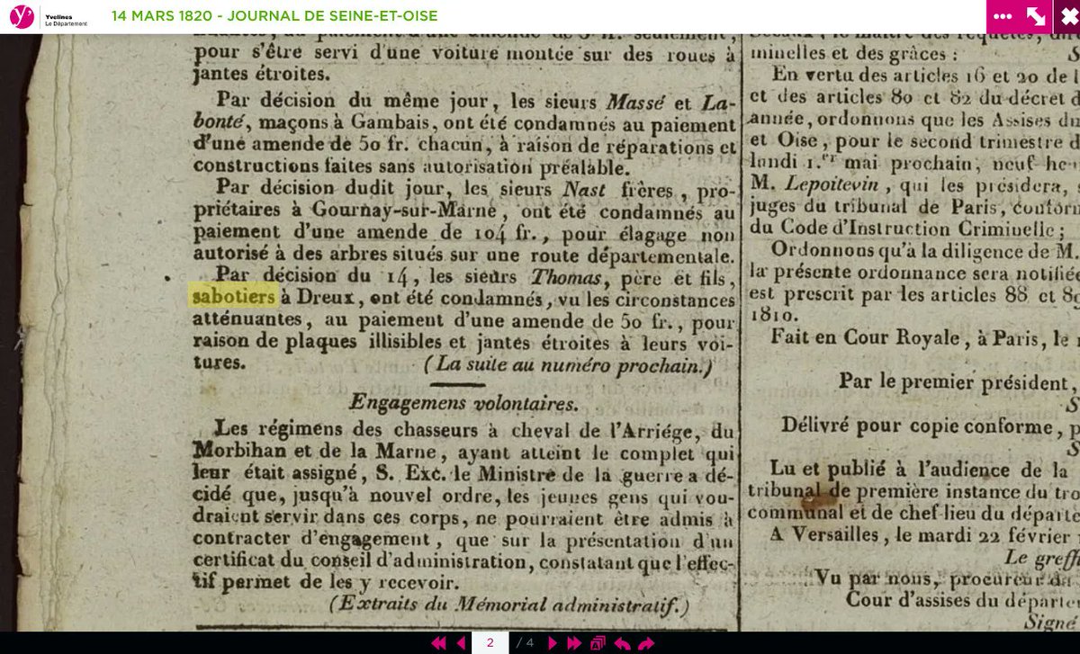 Un nouvel outil d’interrogation de la presse dans les Yvelines buff.ly/3TQJa7l #genealogie #Yvelines