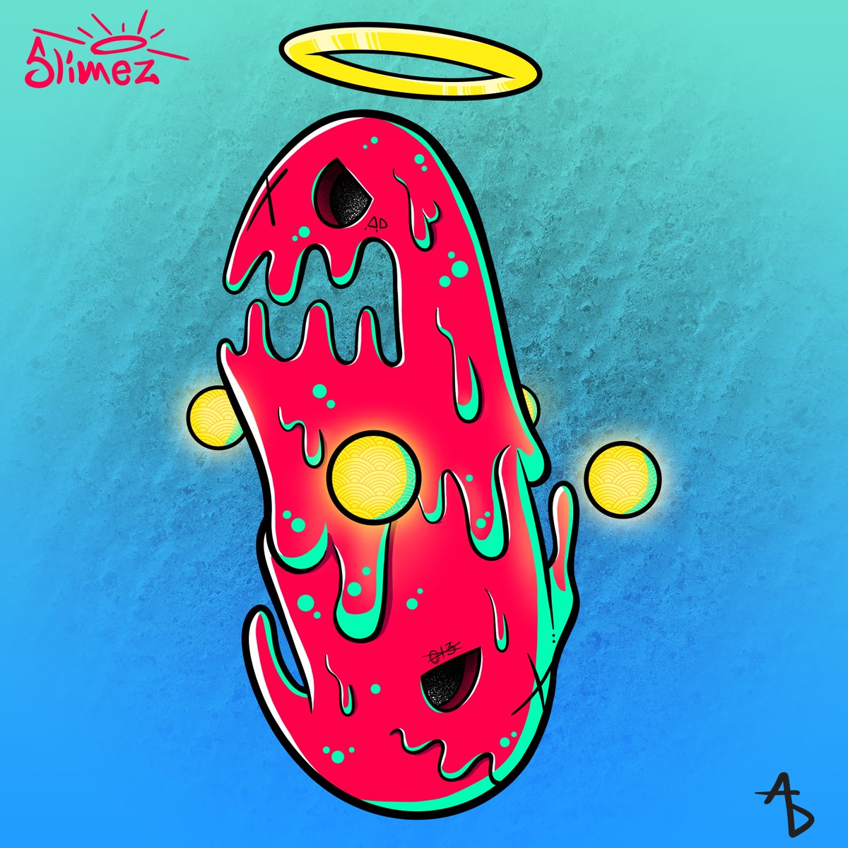 GM yall ☕️  

Slimez 013
Held by <a href="/HashBastardsNFT/">HashBastards</a> 💎