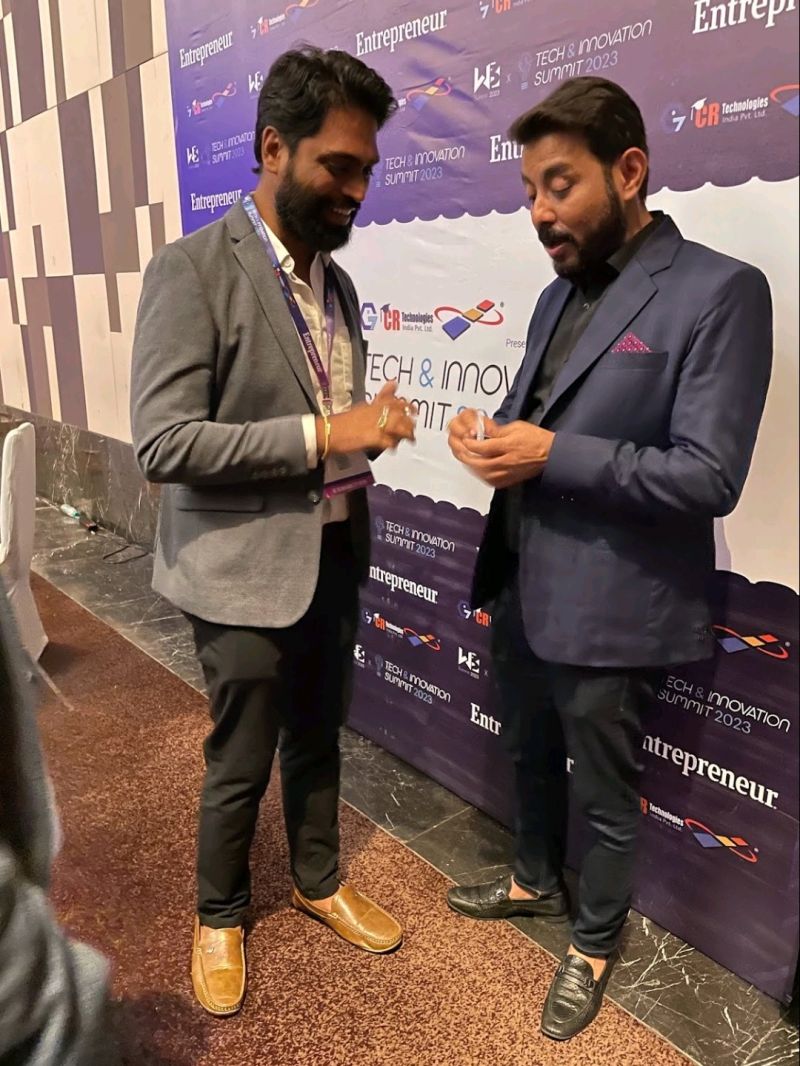 Why You Should Attend Events! Because they are fun,help you network, and give exposure to your business. Just like when I bumped into the fantastic Amit Jain, founder of CarDekho Group, and introduced my new venture, Rich Kardz, to him. So next time, don’t shy away from events.