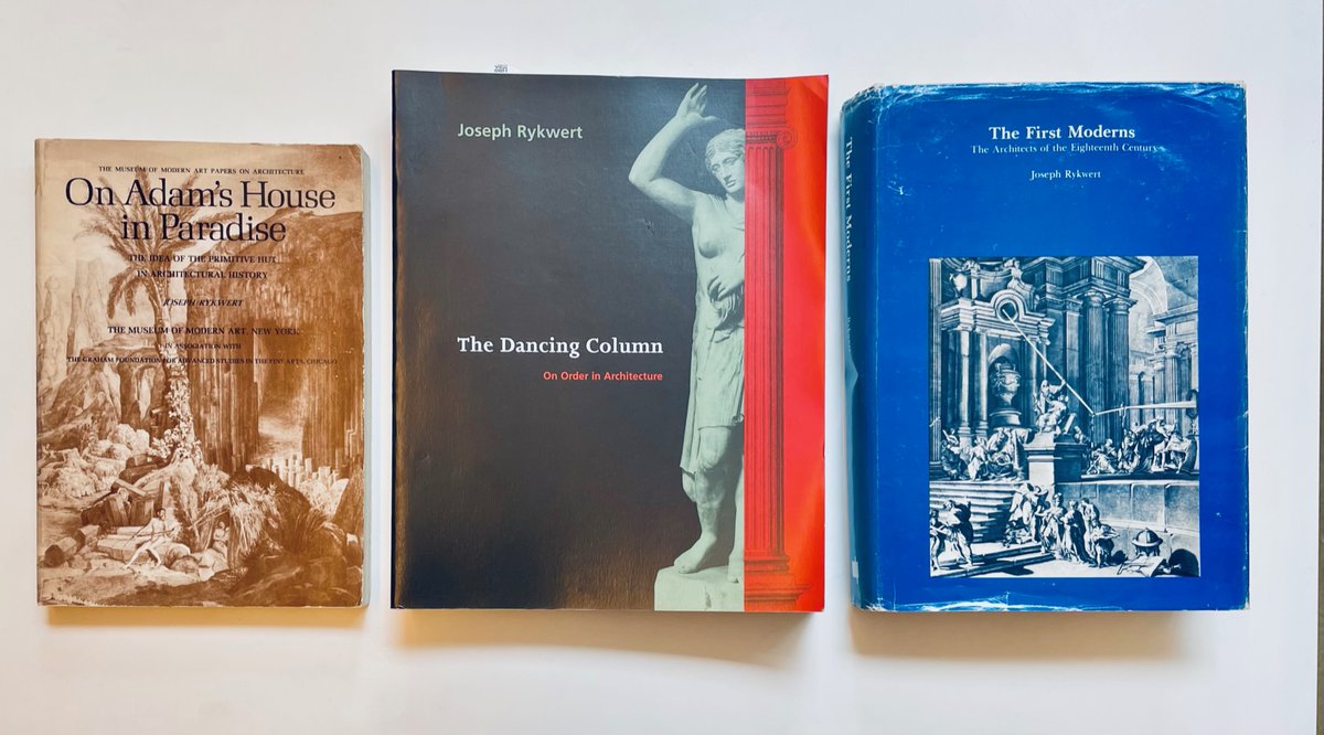 nanyodo's tweet photo. 【古書】建築史関連の古書が入荷しました。
ジョセフ・リクワートやコーリン・ロウの著作、フランスの啓蒙期から革命後の建築・建築家(ルドゥーなど)についての書籍です。
彼らについては『人体の影』(磯崎新・著)にも少し書かれています。
#南洋堂 #ColinRowe #JosephRykwert https://t.co/dZ2IL14kru