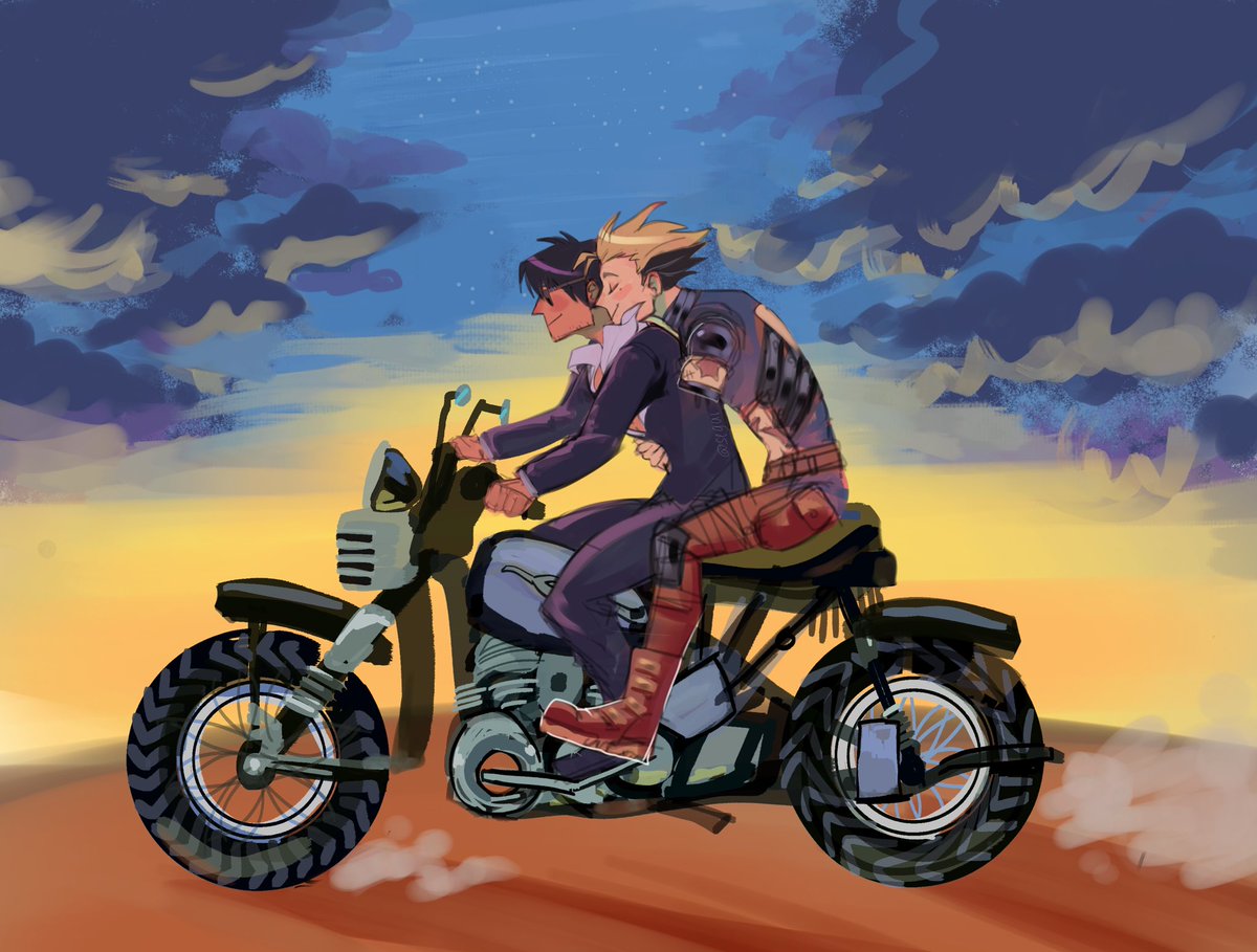 mimimitaq's tweet photo. Think about this #vashwood #TRIGUN https://t.co/22c2g5BZtr