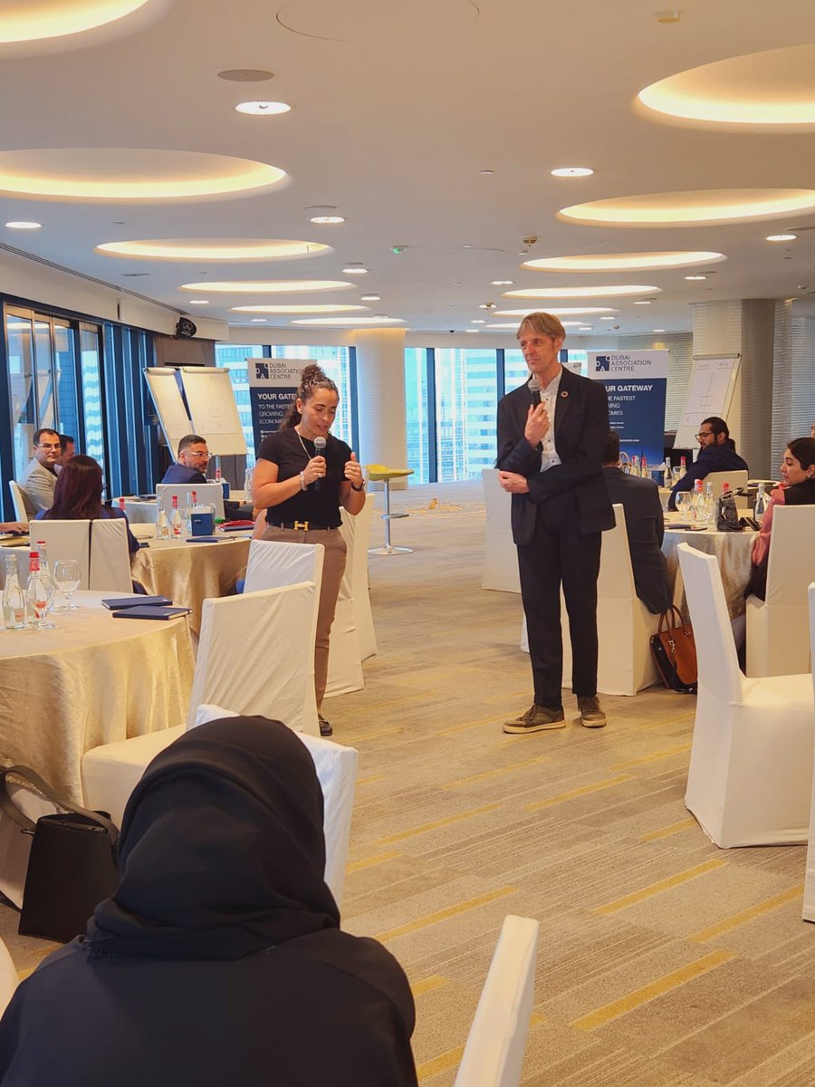 Layla Derraz and Mike Van Der Vijver talk about the importance of accreditation and training for associations, knowledge sharing and upskilling and reskilling. Some insightful comments from the audience as well. 

#dac #dacroundtable #associations #dubai #happeningnow