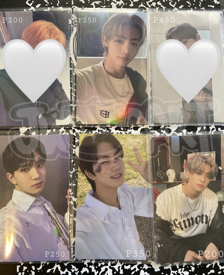 julesmax181's tweet photo. lf kahati wts lfb ph ☁️ 

 🛒 won sugat &amp; hoon hee jake manifesto pc
          — will only take marked 🤍
          — can steal if getting more

🏷️ kim sunoo park sunghoon lee heeseung jake sim manifesto jungwon teddy border carnival flowerwon yet selca https://t.co/yhLhJPDxCY