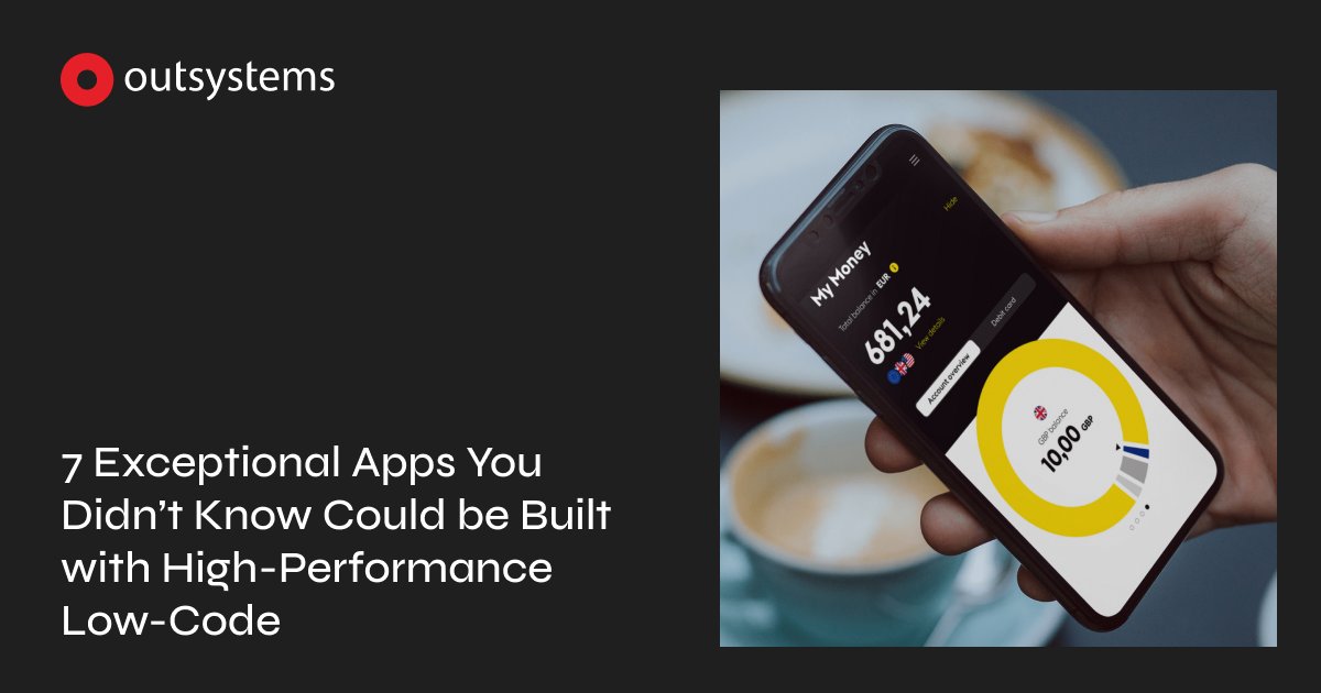 manishcse95's tweet image. Say yes to any business challenge with high-performance #lowcode. Here&apos;s how seven organizations are using #OutSystems to introduce new ways of innovation in their industries: outs.so/1CBBFC