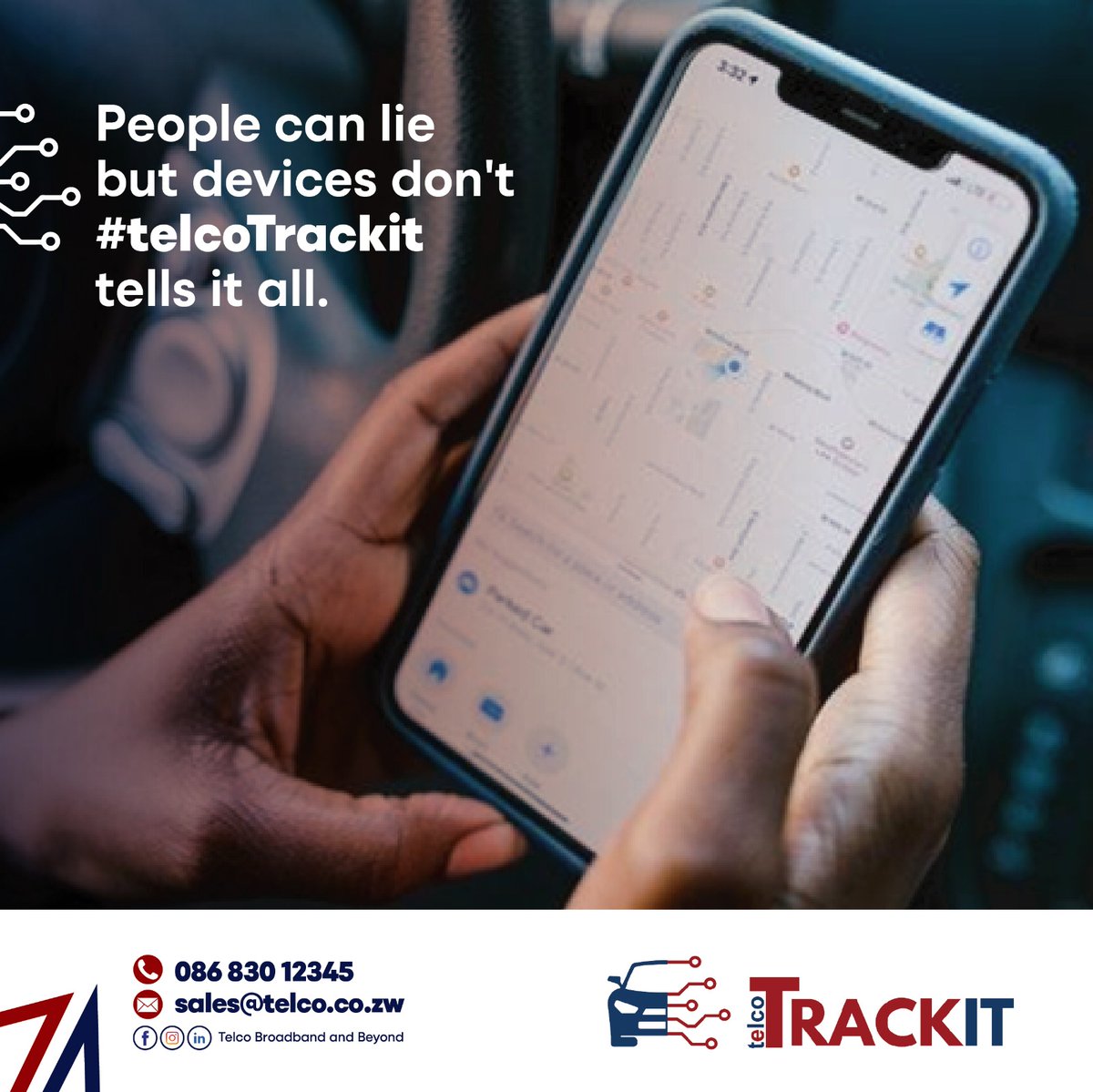 TelcoBroadband's tweet image. Embrace artificial intelligence. Know the whereabouts of your assets with telco #trackit.

#digitalTransformation #inspiredbyAfrica