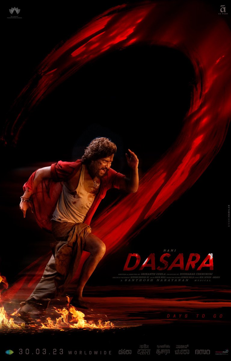 Erodevishal_sri's tweet photo. 2 Days to go
#Dasara @NameisNani #DasaraOnMarch30th https://t.co/dWw5ebHXT3
