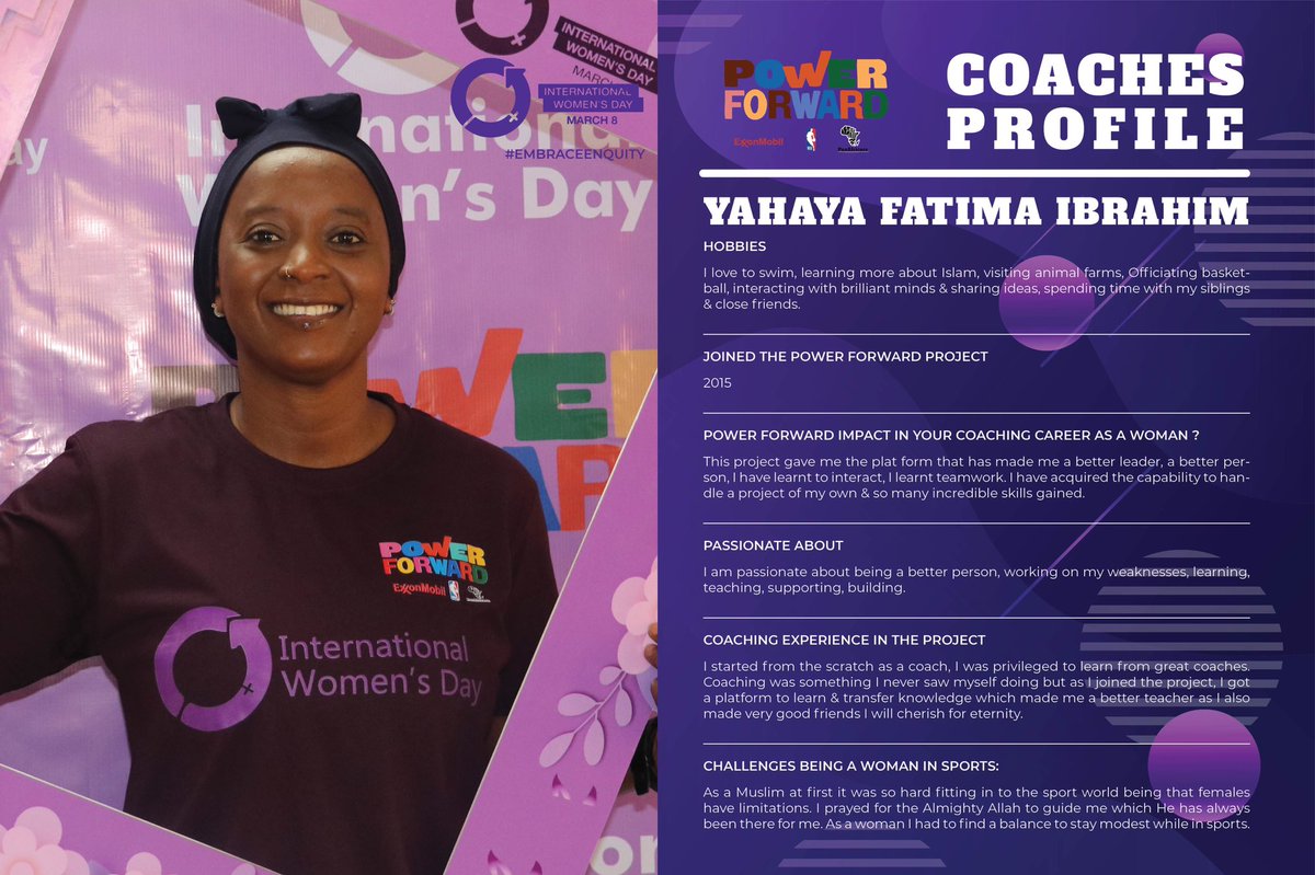 PanAfricare_Ng's tweet photo. #womeninsport #iwd2023♀️#march #womensday #embraceequity2023 

@ExxonMobil_NG 
@NBA_Africa 
@NBANigeria https://t.co/dn9QO1vsRg