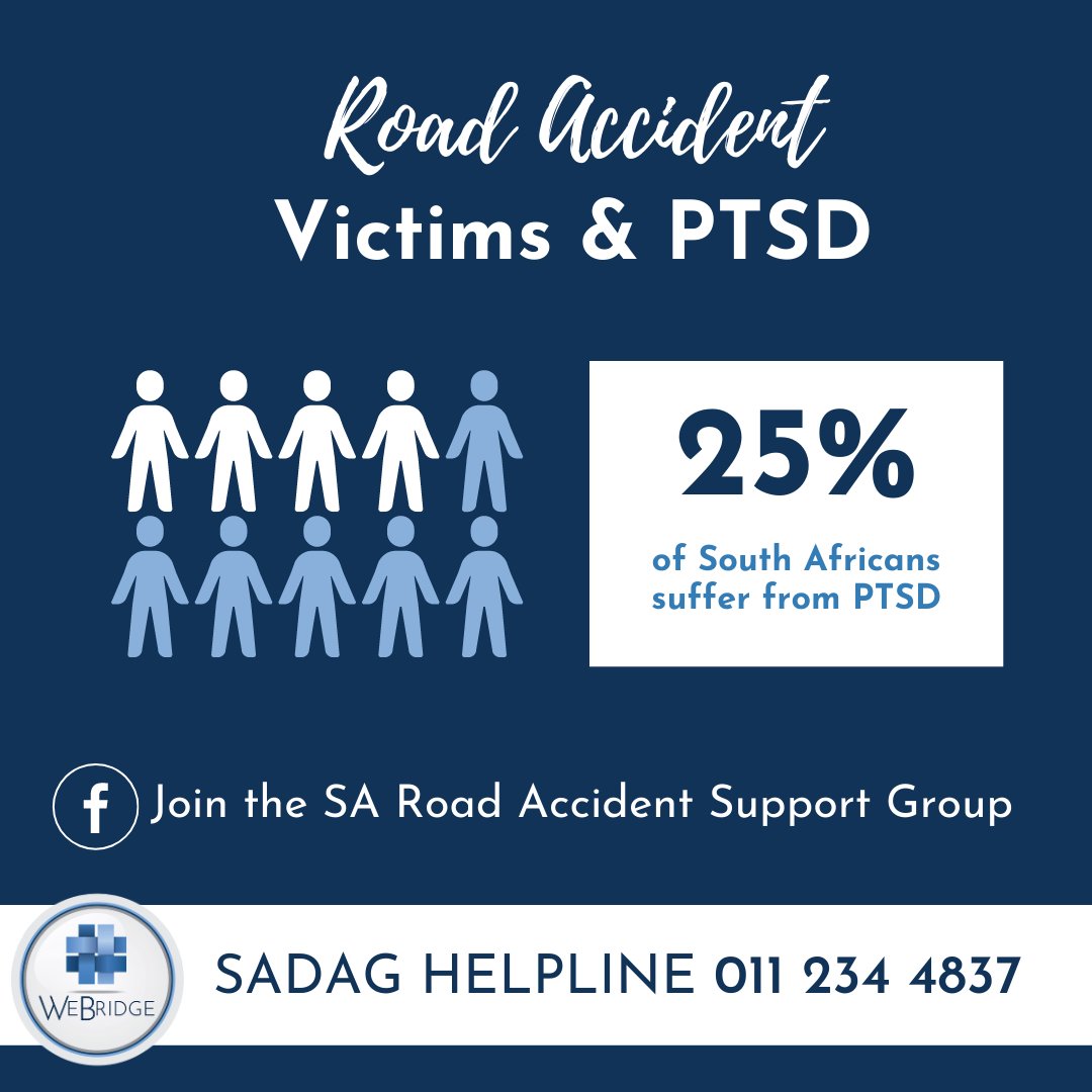 WeBridgeAll's tweet photo. Mental Health Matters. 25% of South Africans shows indications of suffering from PTSD, call the SADAG Helpline immediately. https://t.co/Z6PY3ThaS6
