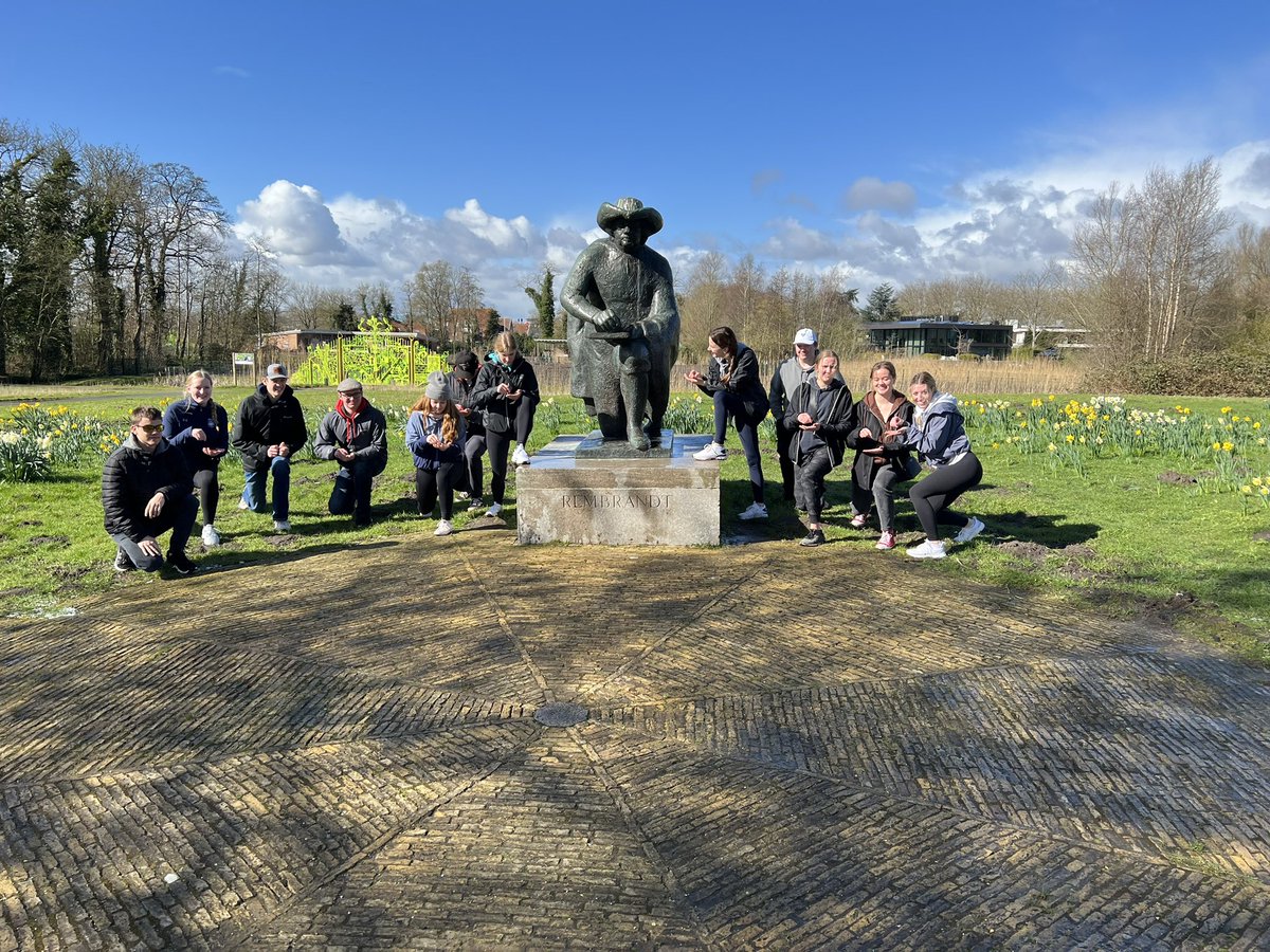DayslandS's tweet photo. So long Amsterdam! We had to look out for bikes in all directions, and toured the Anne Frank House. Our afternoon was spent touring windmills at Zaance Shans and then touring the cheese/shoe factory in Volendam! Off to Lille today.
#brsd https://t.co/LRU2Eeg963