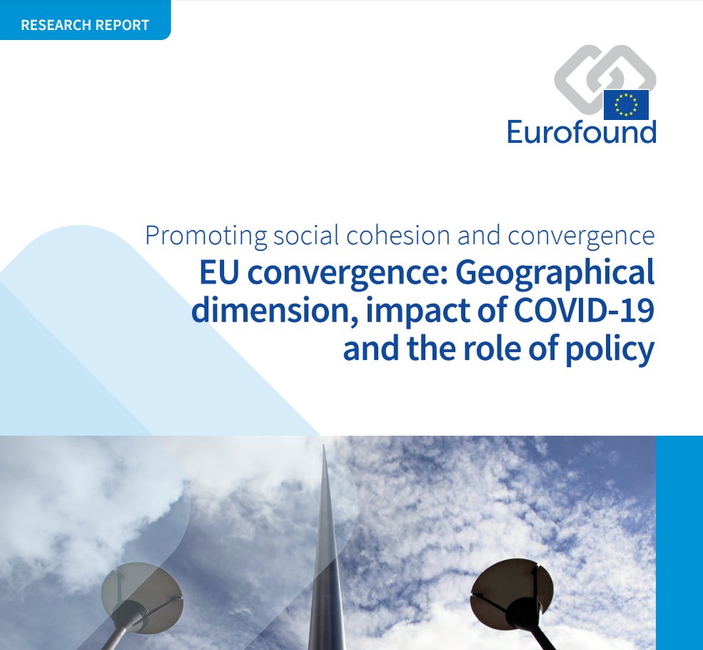 f_corti1992's tweet photo. New Study out for @eurofound! New empirical evidence on social convergence in the EU pre- and post-COVID-19. Assessment of RRF role in cushioning social divergence in ES DE IT HR. Reflections on scenarios for future of EU cohesion policy. Read👇 
https://t.co/N9AkTd39U3 https://t.co/rpU9WXP3U0