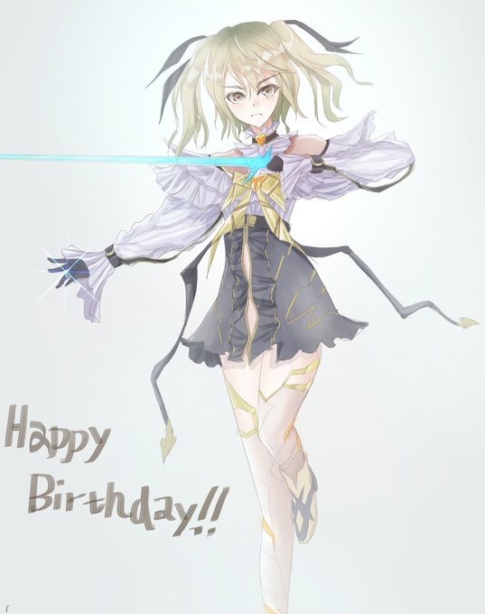 仁菜ちゃん誕生日おめでとう！お姉様一筋でかっこよかったよ。帝でも会いたかった...#ブルリフR 