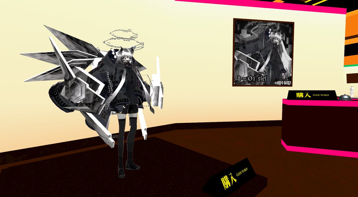 Bluejulicon's tweet photo. アバターマーケット行ってきた
clusterでのこういうイベント初めてだったけど、VRChatとはまた違った感じで面白かった
人外っぽいのとか透明なのとか
#cluster #アバターマーケット https://t.co/RhIKCXqAcc