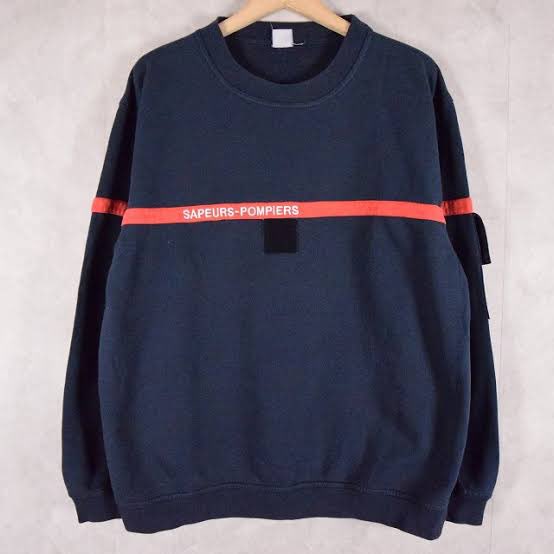 くすみ水色 【非売品】アメリカ消防士 消防 スウェット | www.tegdarco.com
