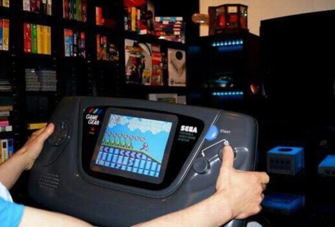 ClassIntrepid's tweet photo. For seriously over the top handheld gaming on the go or at home!

#handheldgames #retrogaming #retrogames #retrocollective #videogamecollection #gamesroom #videogames #videogamedisplay https://t.co/UiDjRxg5UD