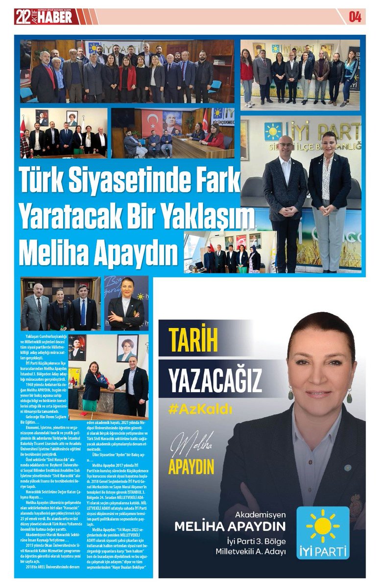 Kariyerim ve siyasi yaşamıma dair ayrıntıları '212 AKTİF HABER'ile paylaştım...

@meral_aksener @iyiparti @iyiparti_34 

#TarihYazacağız #milletbiziçağırıyor #iyiparti #iyipartiistanbul