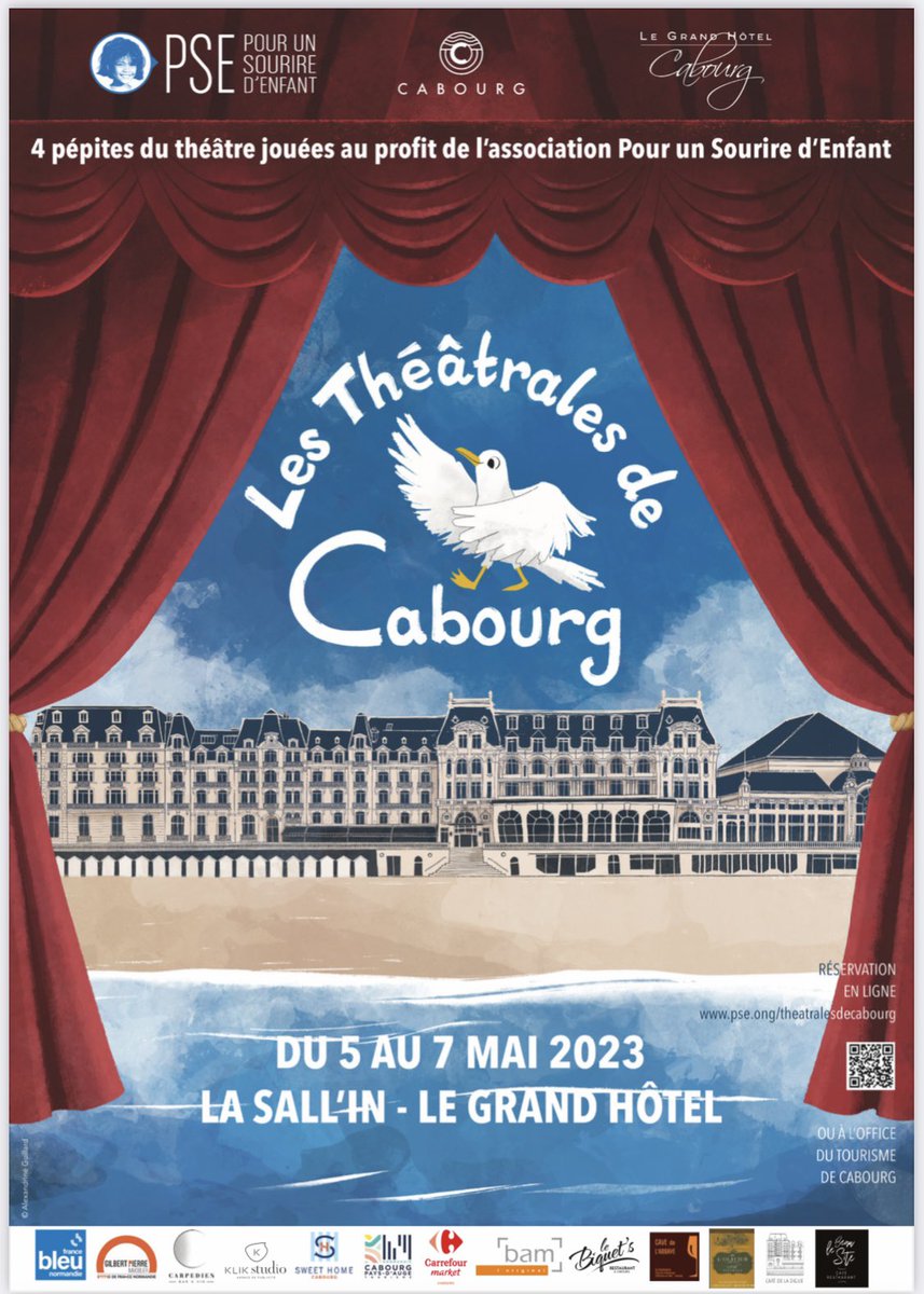 ComedieML's tweet photo. Les théâtrales de Cabourg : 4 magnifiques spectacles sur 3 jours.
Toutes les recettes sont reversées à l'ONG @pse_france @pse_cambodia :
👉 Aidez-vous, réservez vos places : https://t.co/fZrfmj9X1u
👉plus d'info : https://t.co/9yEGRZCSAR

#solidaire  #normandie #cabourg #theatre https://t.co/VQlnKW72X1