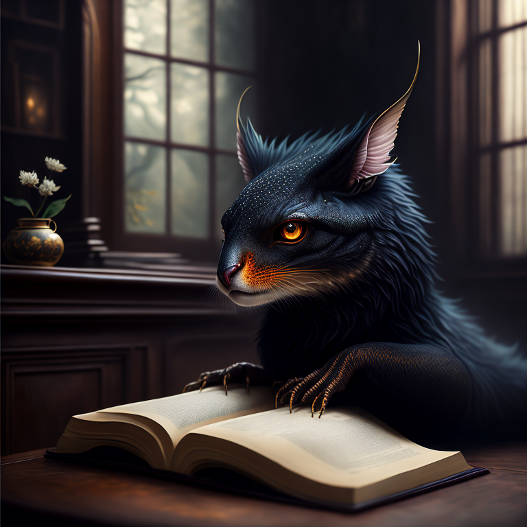 ArtMakerRO's tweet photo. Magic books & magic animals.
@ArtmakerRo #unleashedAIcreativity #assistedAI #AIgraphics #artwork #contentcreator #amazing #stockphoto #aicreator #aiartwork #digitalartist #medieval #dark #spells #digitalManipulation #uniqueimage #invokeai #netsonic #magic #book #beast #animal https://t.co/Ois98twrXW