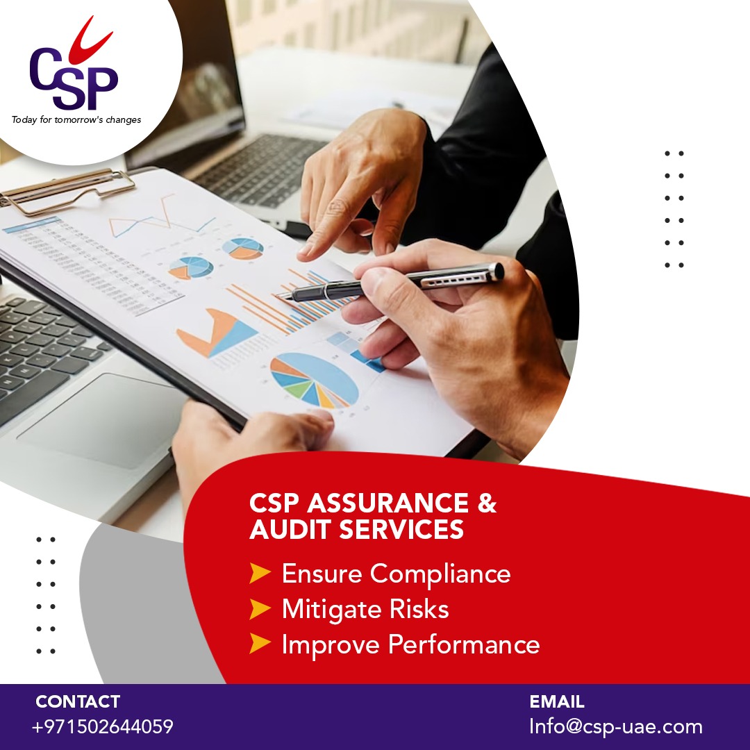 cspuae's tweet photo. We offer top-notch assurance &amp; audit services to ensure your company’s progression. 
Call us to know more,
+971502644059
info@csp-uae.com
#businessowner #dubaiproperty #middleeast #smallbusiness #companyformationuae #dubaibusinesssetup #dubaievents #jumairah #dubaimall https://t.co/UTucL5Gza2