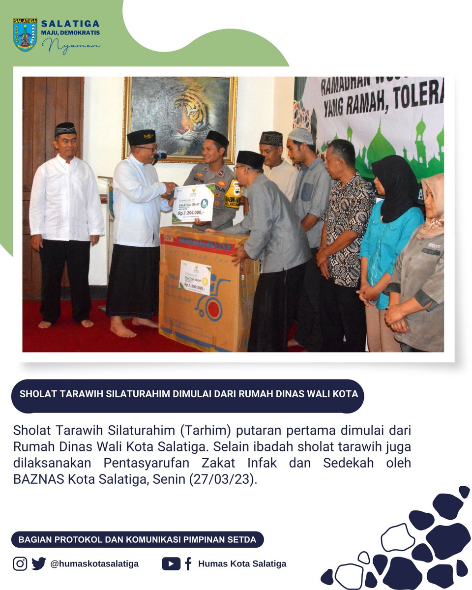 HumasSalatiga's tweet photo. @jokowi @ganjarpranowo @TajYasinMZ @Sinoeng69 #tarhim #RamadhanKareem #bulanramadhan #salatiga #Puasa2023 https://t.co/j1rzjKQs6C
