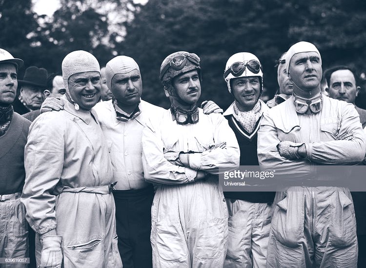 culturef1_'s tweet photo. Good Morning everyone 
👋🏽😚

Can you name all these drivers  of the 50’s ❔

#f1 
via Getty Images https://t.co/udGR9uQABA