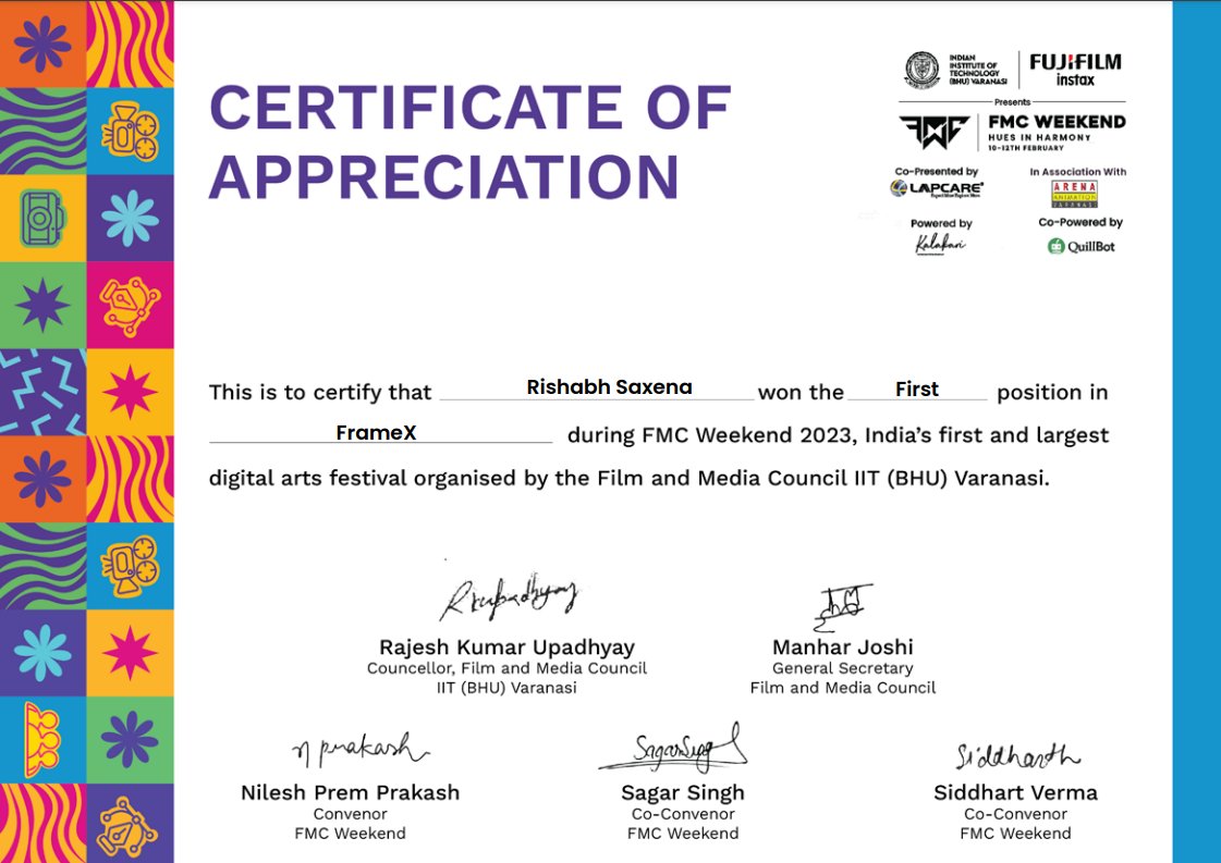 rish_designs's tweet photo. Hey folks, I participated in @fmc_weekend UX/UI Competition, India's largest digital arts festival conducted by @IITBHU_Varanasi, and won.
#iit #UI #uidesign #designer #productdesign #Android #uxdesign #ux #ux100 #prototype #figma #100DaysOfCode #winner #fmcweekend https://t.co/ogNJLb0D0Y