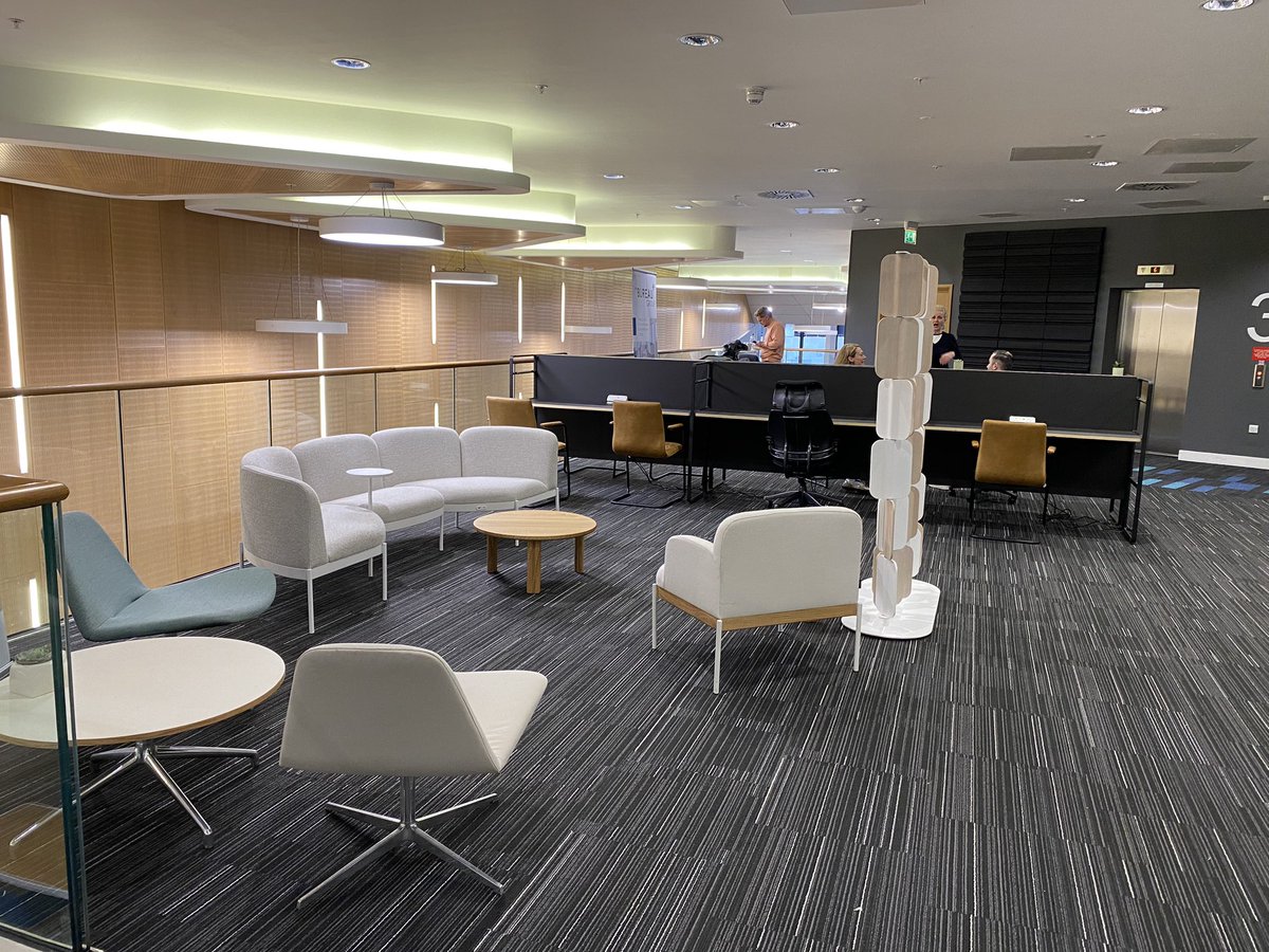 TIC_conferences's tweet photo. The team @YourBureau has kitted out our Level 3 Mezzanine area as a business lounge for delegates as part of #ScotAISummit! It’s looking fab! 😍#TICevents https://t.co/eMv4UQXUjO