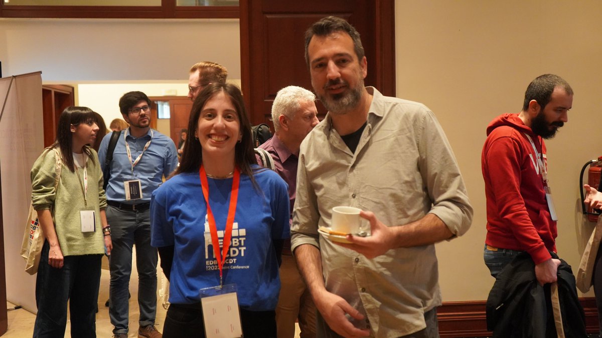 #EDBTICDT2023 #Ioannina
Our Conference volunteers ready to help!
Ask us any time!