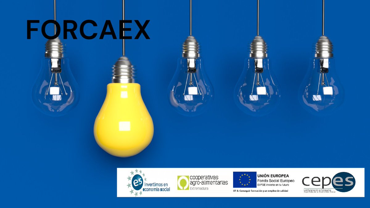 CooperativasExt's tweet photo. 📍@CooperativasExt proporciona herramientas para la capacitación profesional a socias y socios de cooperativas agroalimentarias de Extremadura
🆗A través de su proyecto #FORCAEX con @CEPES2 y Fondo Social Europeo
#POISES #POISESCEPESFSE #CEPESFSE
https://t.co/HnGgFc2ONL https://t.co/sGxbJPPXwI
