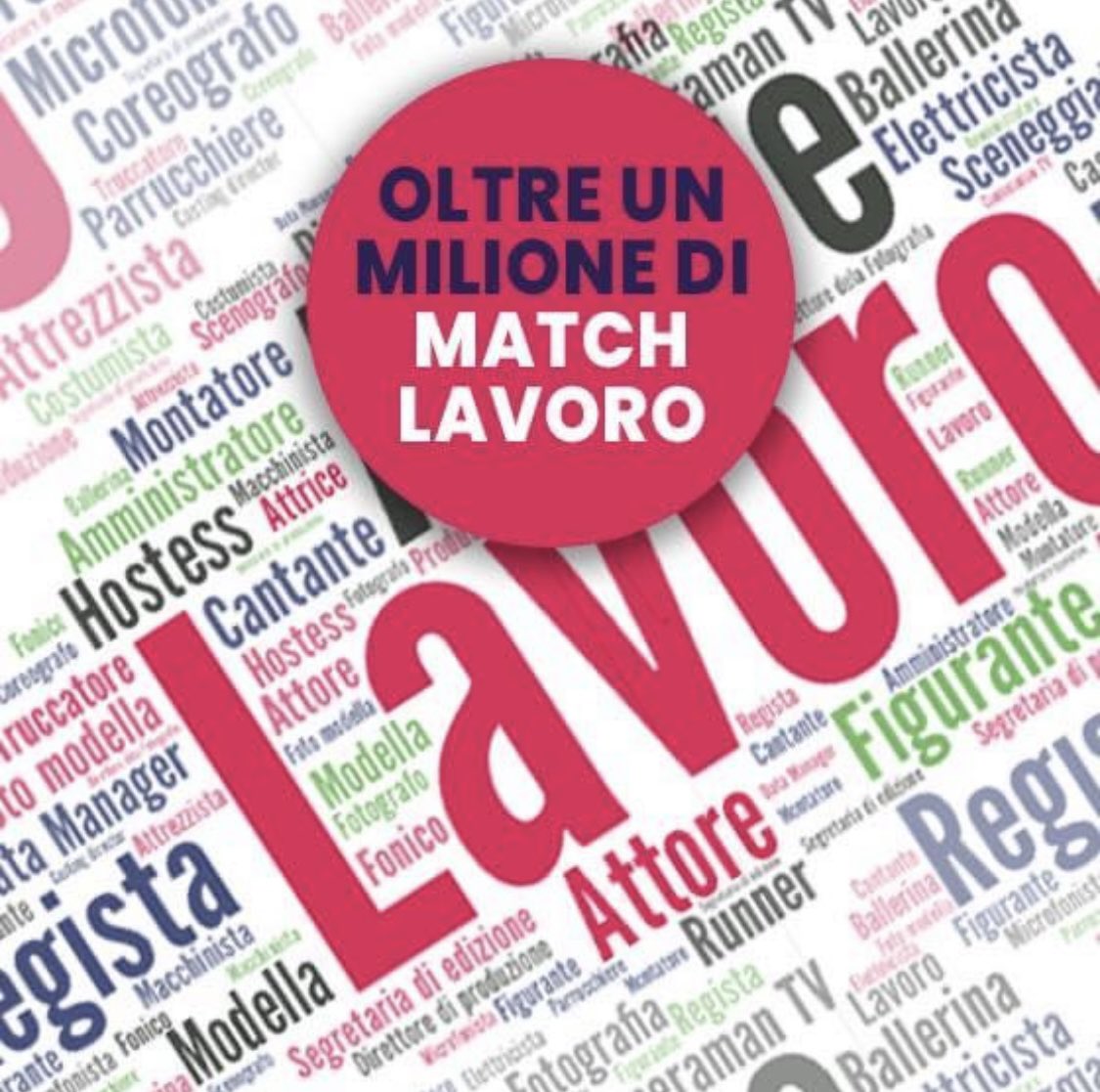 cinebooking's tweet photo. Un successo straordinario per Cinebooking raggiungere un milione di opportunità di lavoro in match🎬 #GFVIPParty #attore #attrice #figurante https://t.co/IUcRjkgl7u