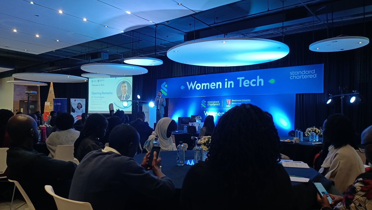 Interesting insights at the #StandardCharted #womenintech 
At <a href="/StanChartKE/">Standard Chartered</a> head office.