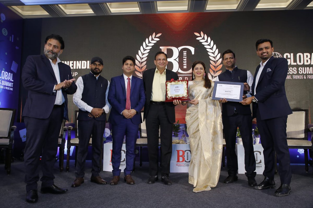 BhavnaCorp's tweet photo. We are delighted to announce that @BhavnaCorp have won “𝐓𝐡𝐞 𝐌𝐨𝐬𝐭 𝐏𝐫𝐨𝐦𝐢𝐬𝐢𝐧𝐠 𝐒𝐨𝐟𝐭𝐰𝐚𝐫𝐞 𝐃𝐞𝐯𝐞𝐥𝐨𝐩𝐦𝐞𝐧𝐭 𝐂𝐨𝐦𝐩𝐚𝐧𝐲 𝐭𝐨 𝐰𝐚𝐭𝐜𝐡 𝐆𝐥𝐨𝐛𝐚𝐥𝐥𝐲 𝟐𝟎𝟐𝟑” at 𝐆𝐥𝐨𝐛𝐚𝐥 𝐁𝐮𝐬𝐢𝐧𝐞𝐬𝐬 𝐒𝐮𝐦𝐦𝐢𝐭 𝟐𝟎𝟐𝟑 held at Hyatt Regency Delhi. 

#GBS https://t.co/zSIJVbM0Tl