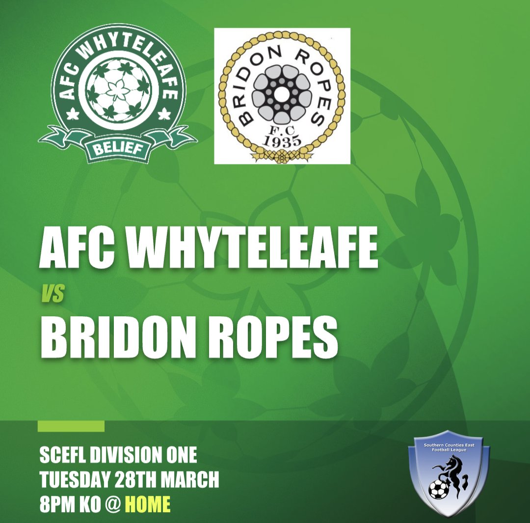 AFC Whyteleafe on Twitter "Match day!"
