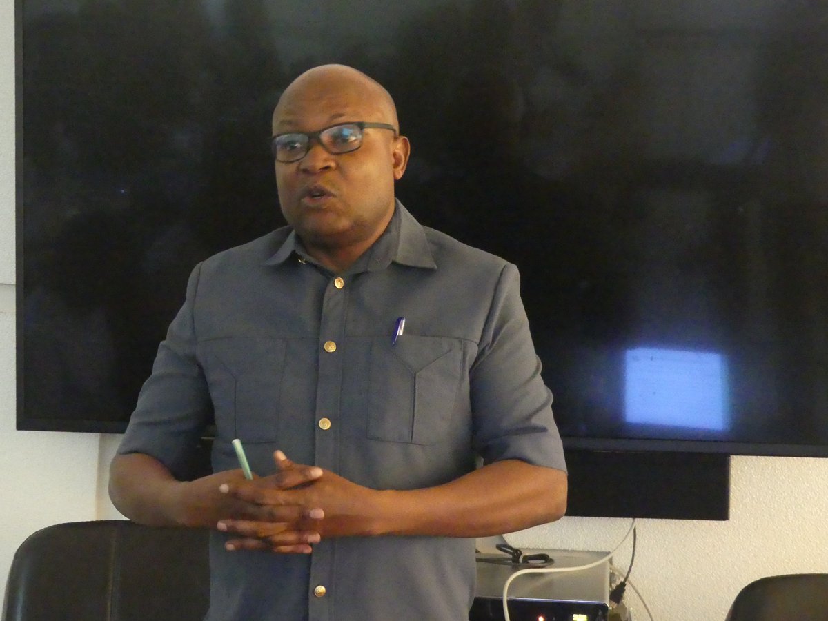 ncmctanzania's tweet photo. Dr. Freddy Manyika, from the Vice President's Office (Environment), provided an overview of Tanzania's NDC and its requirements for increased transparency and climate action monitoring. His insights were invaluable to the success of the MRV system development workshop. #GHG #NDC https://t.co/3PnC1y7TPh