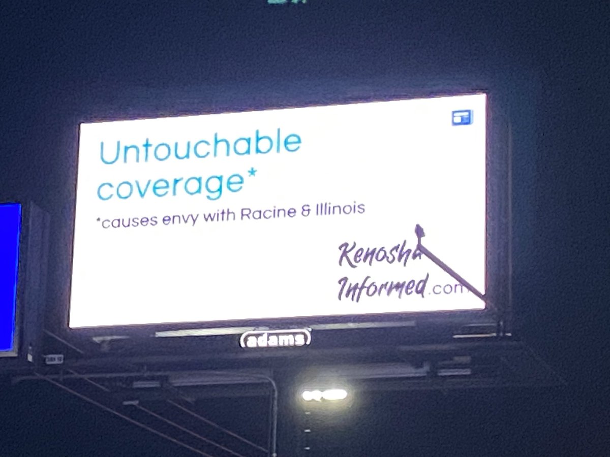 myvlogjourney's tweet photo. @Eccentech @KenoshaInformed Just happened to drive past it omw home. https://t.co/QRQbllGM7R