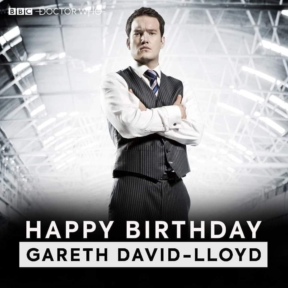 Happy 42nd birthday Gareth David-Lloyd   