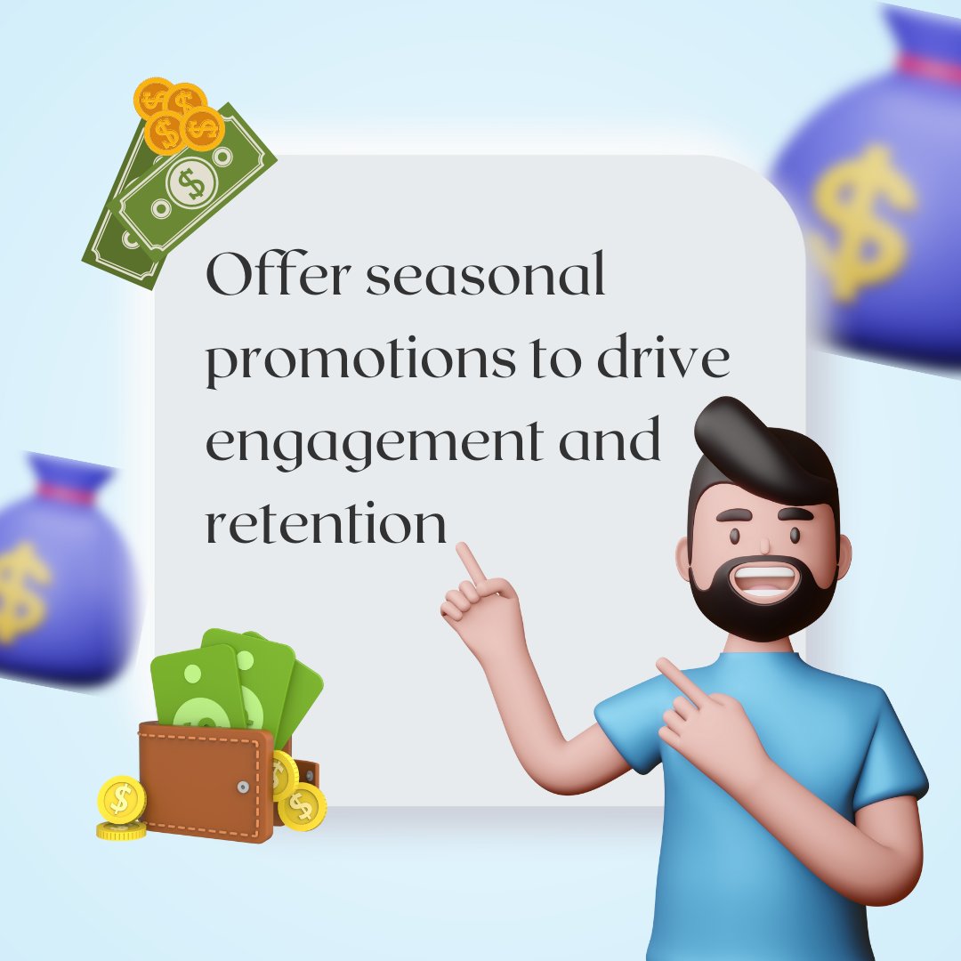 AppGrowthTips23's tweet photo. Offer seasonal promotions to drive engagement and retention.

#AppMarketing #RevenueGrowth #UserEngagement #MobileApps #AppPromotion #DigitalMarketing #AppSuccess #CustomerAcquisition #AppMonetization #MobileAdvertising https://t.co/YBXQevPLyv