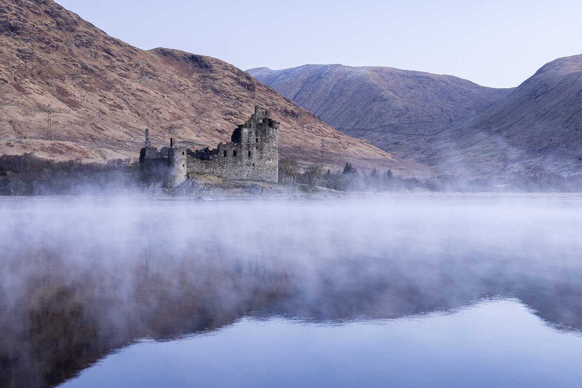 Yesterday morning at Loch Awe. #kilchurncastle #lochawe #scotland