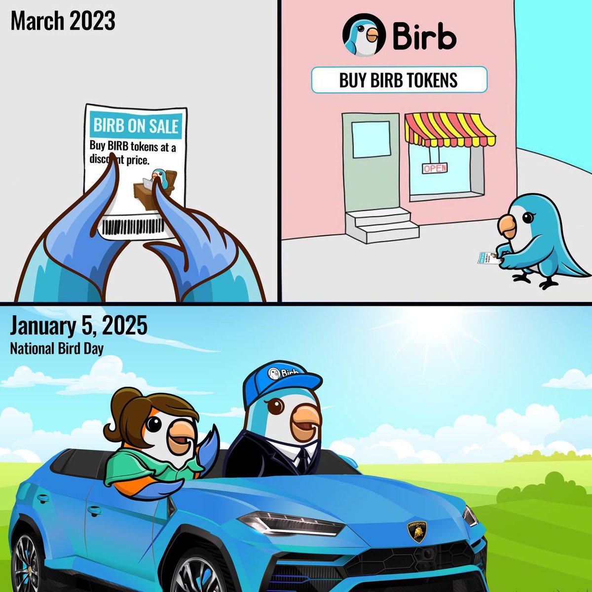 BIRB tweet media