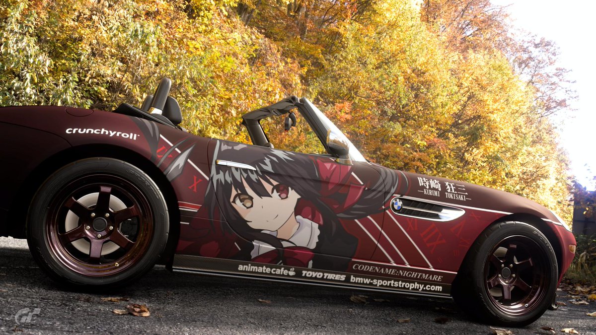 Kurumi Tokisaki Z8 #PS5Share, #GranTurismo7 #datealive #KurumiTokisaki #animecar #Bmw #bmwZ8 #Animecar #itasha  #Japan