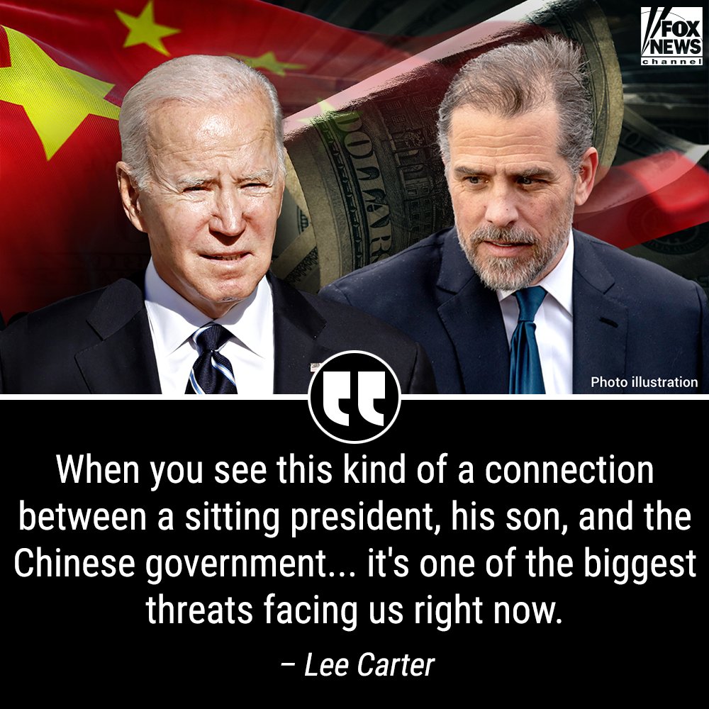 FoxNews's tweet photo. 'REALLY BIG ISSUE': New bombshell allegations against Biden family financial records just dropped — read them. https://t.co/Plos0W2n9o https://t.co/N8cOCHOH7s