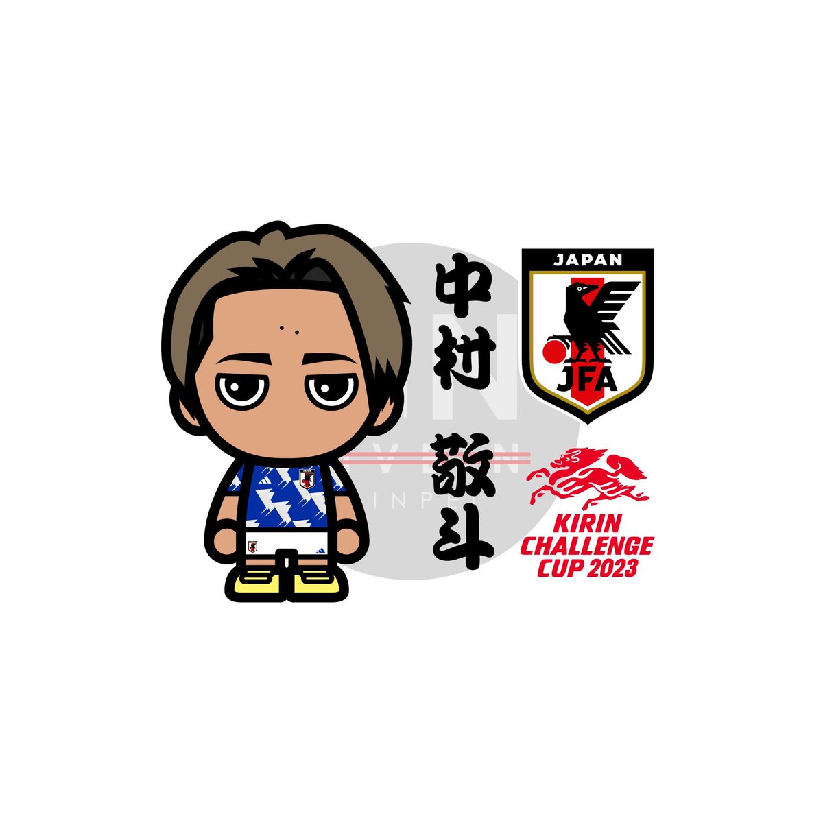 rundmcbyadidas's tweet photo. 勝手にコラボシリーズ!
今回は、LASKリンツ所属の中村敬斗選手をキャラ画風に描きました!
日本代表選出おめでとうございます‼︎
#イラスト #soccer #football #中村敬斗 #linzerask #lasklinz #łask #kirinchallengecup #キリンチャレンジカップ #samuraiblue #日本代表 #サッカー #キャラ画 https://t.co/WT99ERM9i4