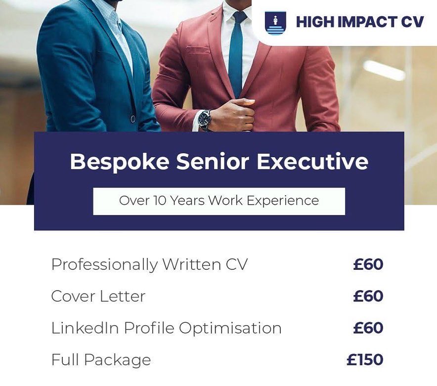 HighImpactCV's tweet photo. Your CV, Cover Letter and LinkedIn Profile all serves as a summary of who you are. Investing in your personal brand is therefore one of the wisest decisons you will ever make! IT’S TIME TO LEVEL UP.
Visit https://t.co/EMSGduAyFs to get started.
#HighImpactCareers #UKJobs #UKCV https://t.co/N1fHPdvtN0
