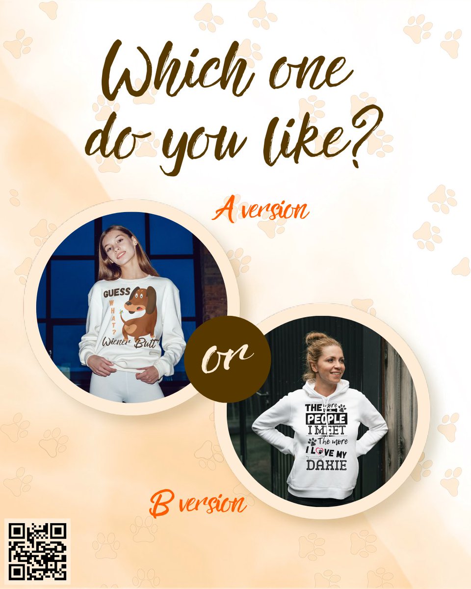 DachshundBliss's tweet image. 𝑾𝒉𝒊𝒄𝒉 𝒐𝒏𝒆 𝒅𝒐 𝒚𝒐𝒖 𝒍𝒊𝒌𝒆? 🤔 
A or B... 
Tell me in a comment.. 👇🏼
#tellme #AorB #whichone #chooseone #dachshund #Lulu #Milo #mydachshunds