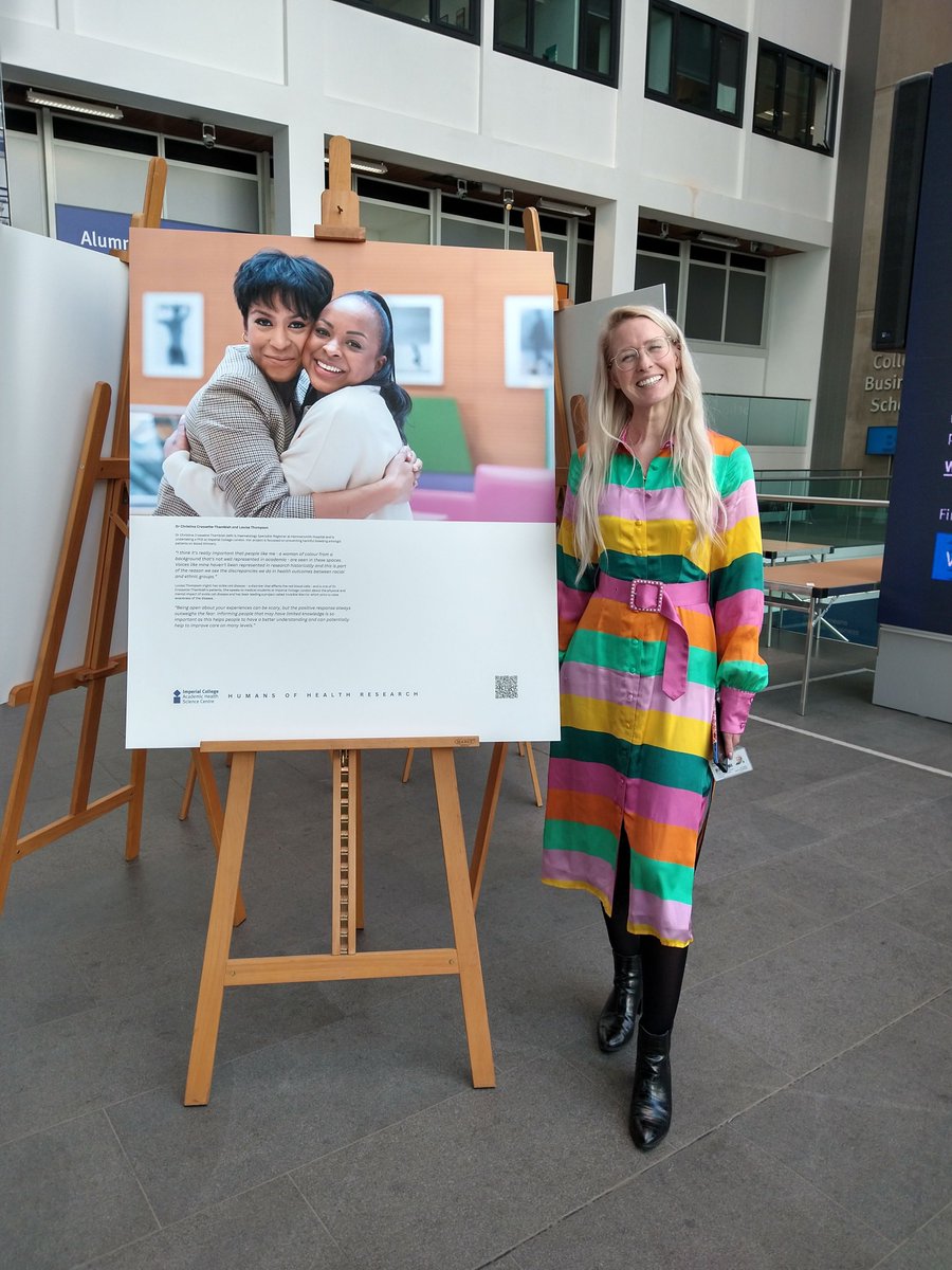 Invisible Warrior_SCD (@inviswarriorscd) on Twitter photo Yesterday was the launch of the
<a href="/ImperialAHSC/">Imperial College AHSC</a> Humans of Health Research, with our amazing Christina and Louisa! You can visit their and many other inspiring stories at the <a href="/imperialcollege/">Imperial College London</a> main entrance till 5th April! Free to all, organised by Ellie, photographed by Dave. Yesterday was the launch of the
<a href="/ImperialAHSC/">Imperial College AHSC</a> Humans of Health Research, with our amazing Christina and Louisa! You can visit their and many other inspiring stories at the <a href="/imperialcollege/">Imperial College London</a> main entrance till 5th April! Free to all, organised by Ellie, photographed by Dave.