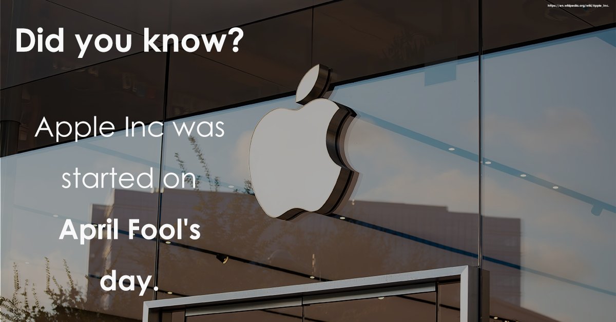 ZirconSoftware's tweet photo. The three technology innovators signed the documents to form the Apple Computer Company on April 1, 1976. 🍎

The company was not fully incorporated until January 3, 1977.

#apple #technology #aprilfools https://t.co/Y7fNhZfuRl