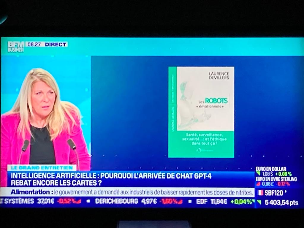 lau_devil's tweet photo. L’IA permet l’émergence de comportement mais pas de conscience humaine #CNPEN #CNRS ´Qui a hacké Garoutzia ?’ unThriller comique sur le sujet de ChatGPT qui sera joué à Avignon pour la première fois au grenier à sel dans le Off le15-16-17 juillet 2023… https://t.co/VCt77Omfla