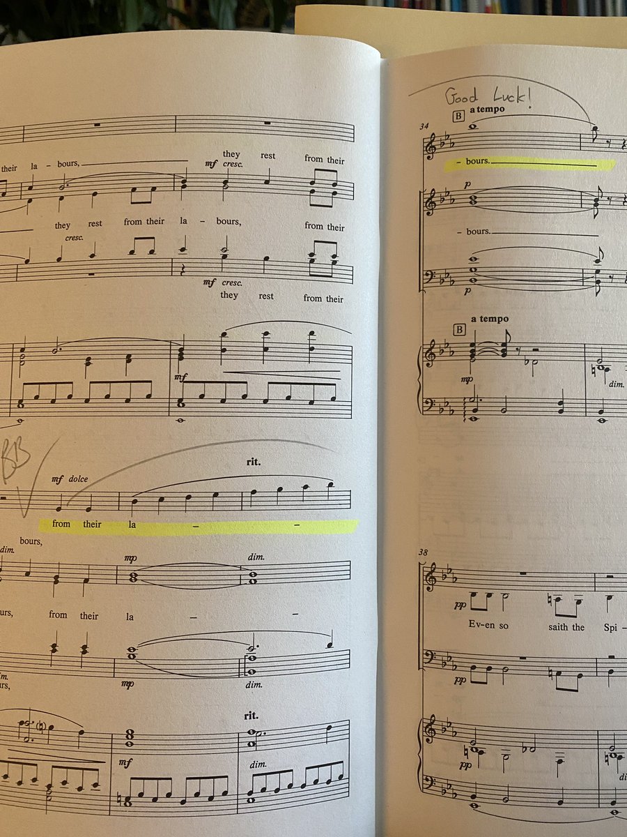 Elizabeth Atherton (@elizathertonsop) on Twitter photo Enjoying learning a wonderful little gem by #LiliBoulanger for a concert with my old friend <a href="/BluntThomas/">Thomas Blunt</a> this weekend. Gorgeous recording of it here: youtube.com/watch?v=99oOlD…
Tickets still available - come&see why my eldest wrote this in my <a href="/johnmrutter/">John Rutter</a> score last time I sang it! Enjoying learning a wonderful little gem by #LiliBoulanger for a concert with my old friend <a href="/BluntThomas/">Thomas Blunt</a> this weekend. Gorgeous recording of it here: youtube.com/watch?v=99oOlD…
Tickets still available - come&see why my eldest wrote this in my <a href="/johnmrutter/">John Rutter</a> score last time I sang it!