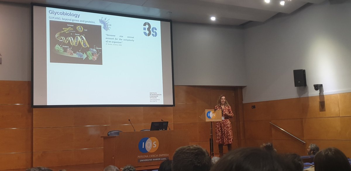 Xevi Biarnés (@xevibiarnes) on Twitter photo Kicking off 2nd day of the XIII Spanish Carbohydrate Symposium with <a href="/Salome_S_Pinho/">Salome Pinho</a> and the role of glycans in cancer and inmunity <a href="/GECarbohidratos/">GECarbohidratos</a> <a href="/IQSbarcelona/">IQS Barcelona</a> <a href="/RSEQUIMICA/">RSEQ</a> #JornadasCarbohidratos Kicking off 2nd day of the XIII Spanish Carbohydrate Symposium with <a href="/Salome_S_Pinho/">Salome Pinho</a> and the role of glycans in cancer and inmunity <a href="/GECarbohidratos/">GECarbohidratos</a> <a href="/IQSbarcelona/">IQS Barcelona</a> <a href="/RSEQUIMICA/">RSEQ</a> #JornadasCarbohidratos