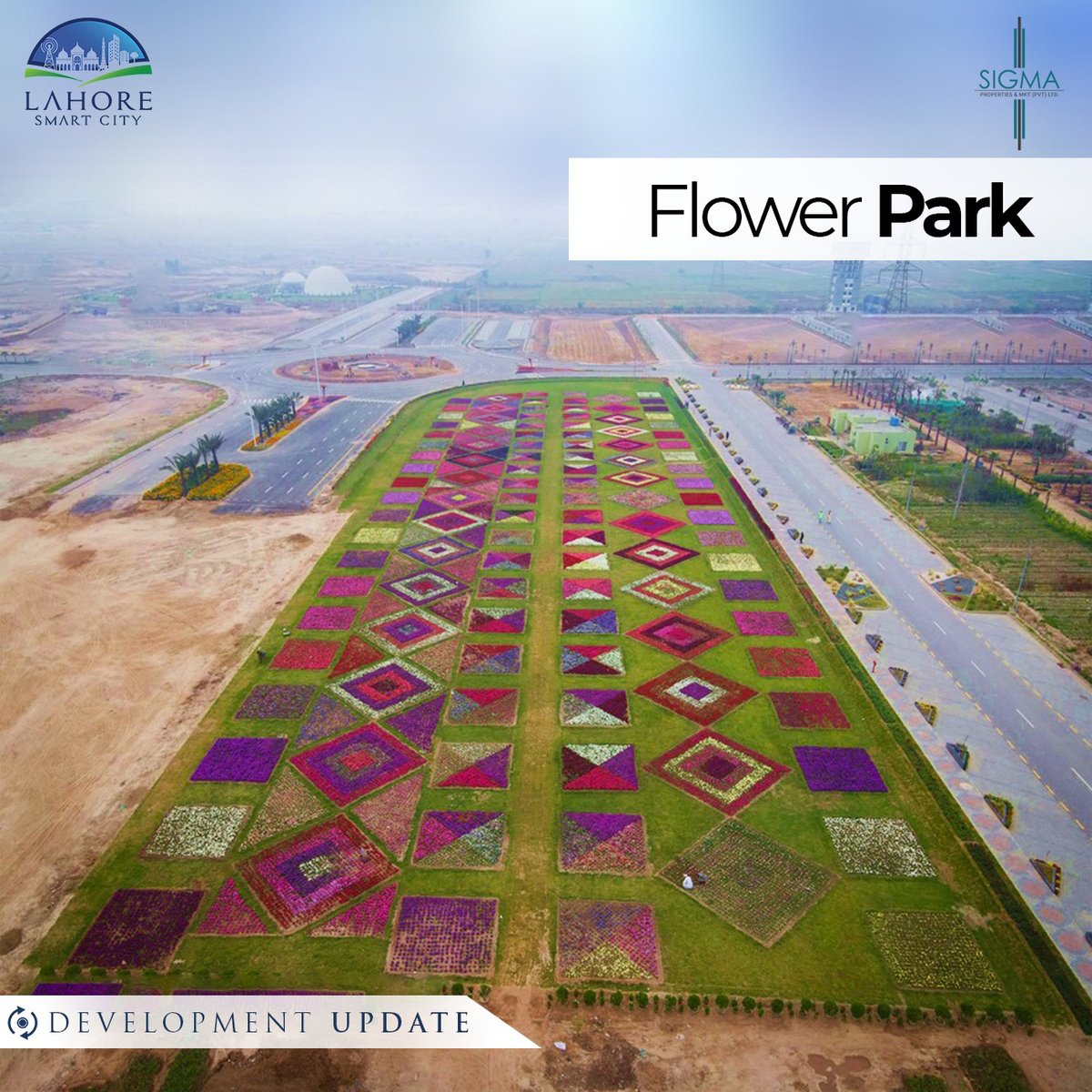 sigma_property's tweet photo. The development work is rapid in Lahore Smart City. YOu can see glimpses of Mediterranean Villas, Connector Road, Service Road, Cricket Ground, Underpass Railway line, Mosque, Dome, Flower Park, and Mian Boulevard.
#LahoreSmartCity #SmartCity #LSC #Lahore #electricvehicles https://t.co/pWDDjxzSJw