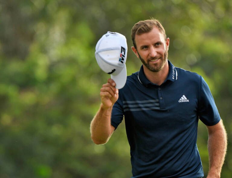 Dustin Johnson Spotted in New Shoes Before LIV Orlando